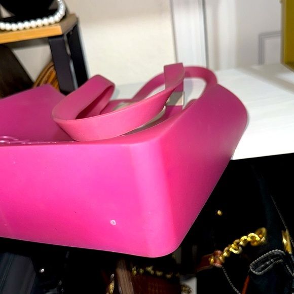 Authentic CHANEL Jelly Logo Tote - Picture 10 of 17